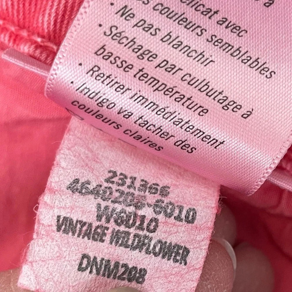 New PAIGE Hoxton Straight Ankle Jean Wildflower NWT Denim 25 - Picture 11 of 14